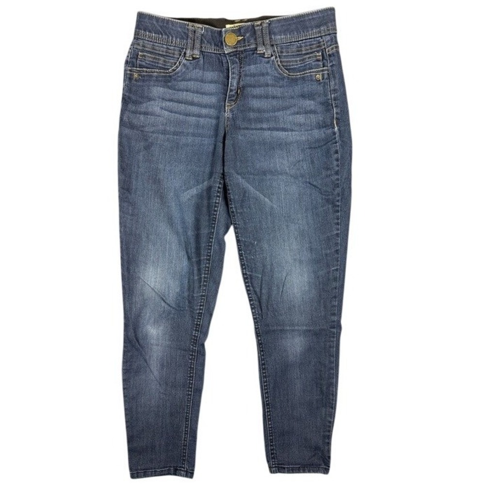 Democracy Ab Technology Women 6 Dark Wash Skinny Jeans Blue Denim B1870XXBX